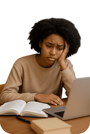 Study alone and struggle silently